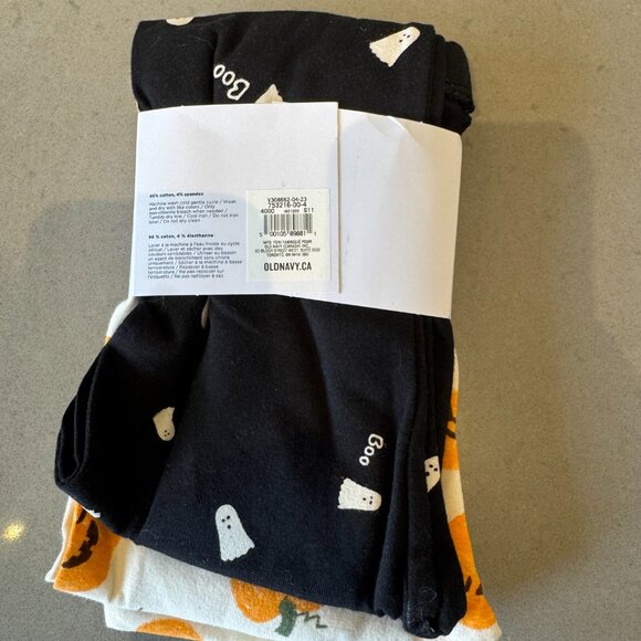 2 pack of Old Navy Halloween Leggings size 4T - Picture 2 of 2
